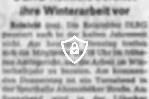 DLRG Reinfeld bereitet ihre Winterarbeit vor