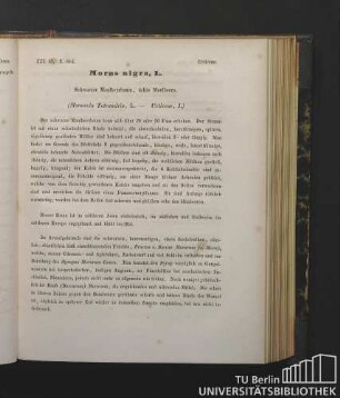 Urticeae. Morus nigra, L. Schwarzer Maulbeerbaum, ächte Maulbeere. (Monoecia Tetrandria, L. - Urticeae, J.)