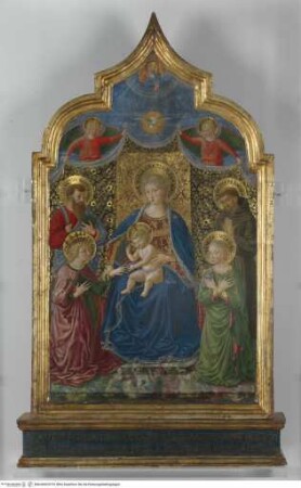 Mystische Verlobung der heiligen Katharina