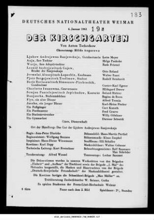 Der Kirschgarten