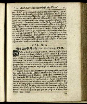 CAP. XIV. Von dem Geschwür Ulcus Sordidum genannt.