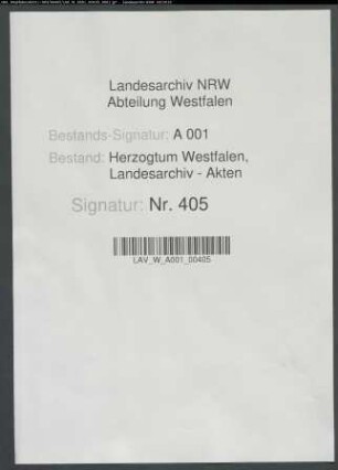 Der zum kfl. Amtshaus Anröchte gehörende Hof bzw. Kotten Kroll in Anröchte