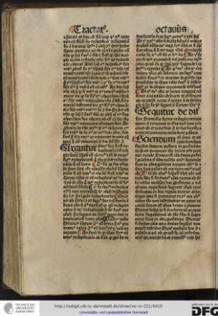 Scienudm est primo quod ad cognoscendum suppositiones terminorum positorum in propositionibus in quibus ponuntur ille dictiones possunt poni due regule...