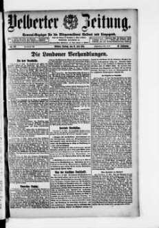 Velberter Zeitung : Nevigeser Volkszeitung : Heiligenhauser Zeitung