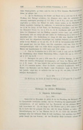 Zweiter Titel. Wirkungen der ehelichen Abstammung
