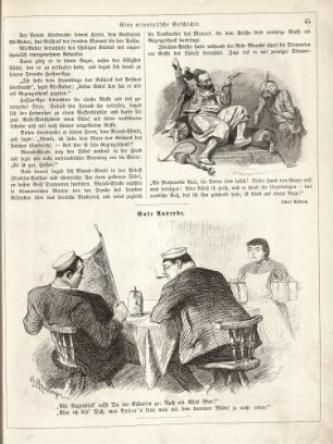 "Eine orientalische Geschichte" "Gute Ausrede"