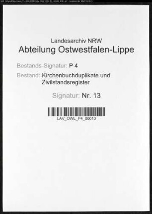Kirchenbuchduplikate der evangelischen Gemeinde (GHT 1850-1855). (Gemeinde: Aplerbeck, Stadt Dortmund)