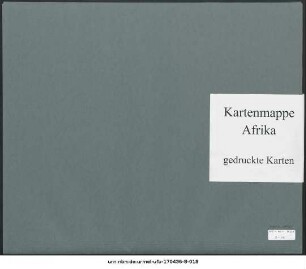 Ober-Guinea, vom Niger bis Muni, Kamerun : 1911-1912 : Kartensammlung