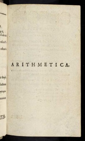 1-128, I. Arithmeticae