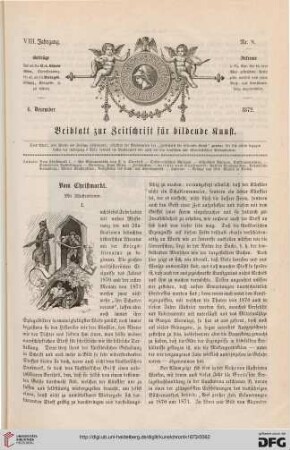Heft 8 (6. Dezember 1872)