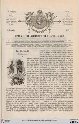 Heft 8 (6. Dezember 1872)