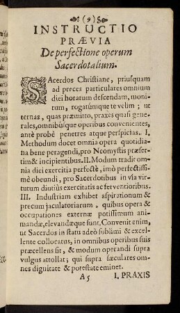 9-9, Sacerdos Christiane, priusquam ad preces ...