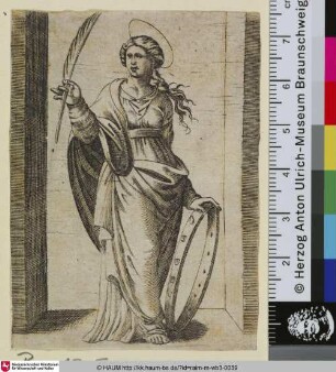 [Ste. Catherine; Die Heilige Katharina]