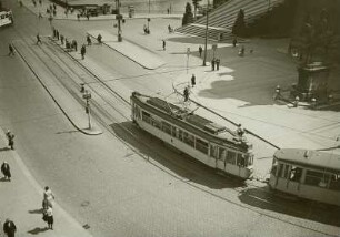 Dresden, Straßenbahn, Schloßplatz