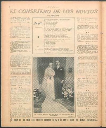 Dígale a su novia