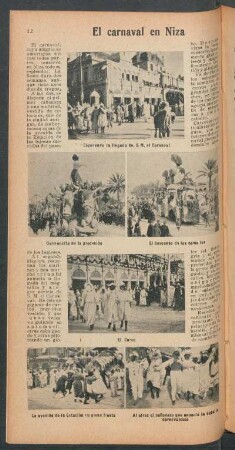 El carnaval en Niza