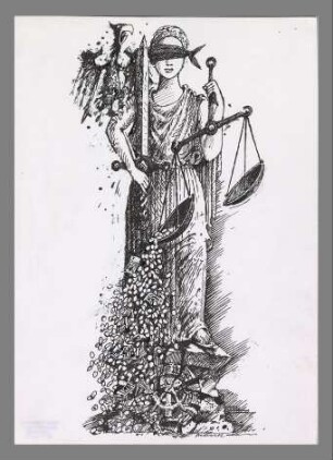 Ohne Titel (Justitia)