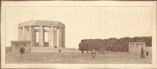 Pfann, Paul; Bingerbrück - Elisenhöhe; Bismarck-Nationaldenkmal - Perspektive