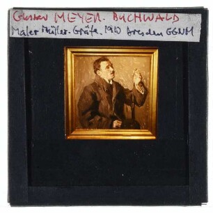 Meyer-Buchwald, Portrait des Malers Müller-Gräfe