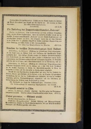 Die Versenkung des Truppentransportdampfers "Tuscania".