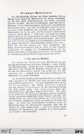 2: Die Harzer Wohnformen