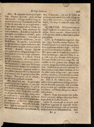 317-327, LXV. R. Probabilius negative. Ratio: Quia ...