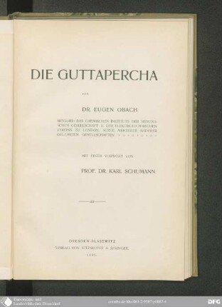 Die Guttapercha