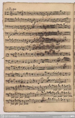 13. Anonymus, Suiten, A-Dur 