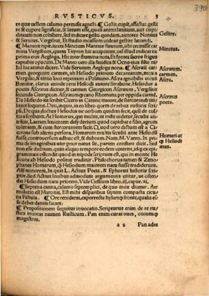 Sylva, cui titulus est Rusticus
