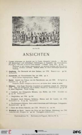 Ansichten (Nr. 1-180)