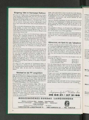 Börnerskat, ein Spaß für alle Teilnehmer