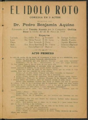 El ídolo roto