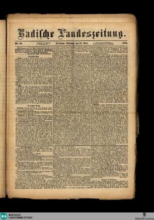 Badische Landes-Zeitung