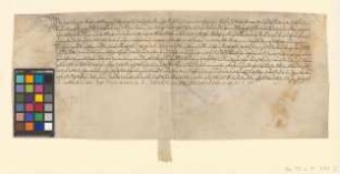 Bestätigung Johann Georgs, Markgraf von Brandenburg, zur Obligation über 1000 Taler, die Moritz von Soden den Städten Brandenburg (Alt- und Neustadt), Berlin, Cölln, Frankfurt (Oder), Prenzlau und Ruppin leiht.