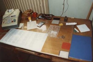 Dresden-Friedrichstadt, Hamburger Straße 19. Schreibmaschinen-Werk Seidel & Naumann. Außen- und Innenaufnahmen, aufgenommen 1992