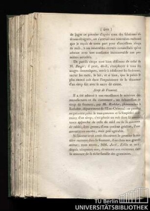 Sirop de froment