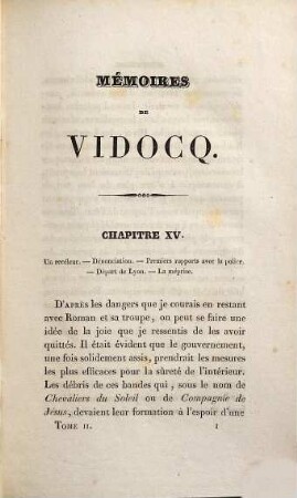 Mémoires de Vidocq, chef de la police de sureté jusqu'en 1827, 2
