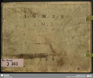 Schreib- und Sprachübungen für Johann Georg I. von Sachsen - Mscr.Dresd.J.303