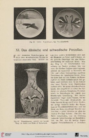 XI. Das dänische und schwedische Porzellan