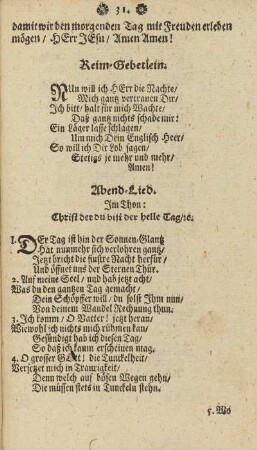 Reim-Gebetlein