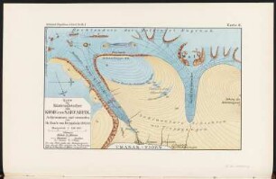 Karte der Küstengletscher von Kome und Sarfarfik, 1:100 000, 1892/93