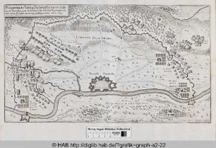Belagerung der Vöstung Diedenhoffen.