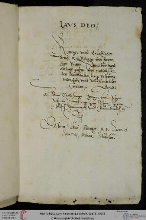 Ärztliches Konsilium für Johann Joachim Freiherr zu Rhein