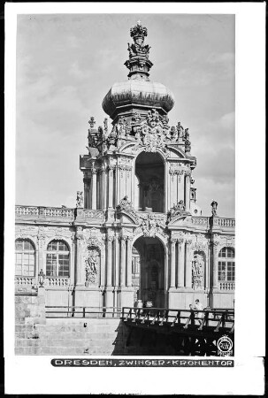 Dresden, Zwinger, Kronentor