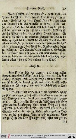 Den 15. des Brachmonats. XLVIII. Stück