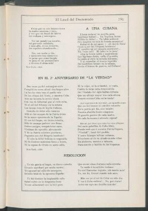 A una cubana. [Poesía]