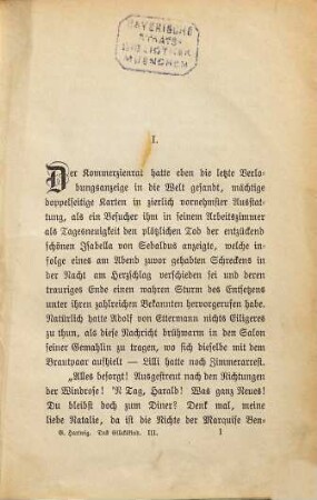 Das Glückskind : Roman, 3