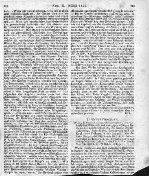Burger, J.: Reise durch Ober-Italien, mit vorzüglicher Rücksicht auf den gegenwärtigen Zustand der Landwirthschaft, die Größe der Bevölkerung, Bodenfläche, Besteuerung und den Kauf- und Pachtwerth der Gründe. T. 1-2. Wien: Doll 1831