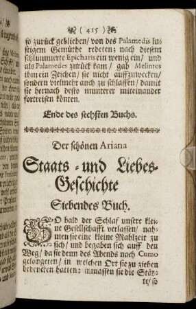 Siebendes Buch.