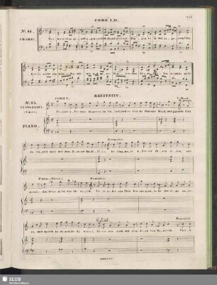 No. 44 Choral: Wer hat dich so geschlagen